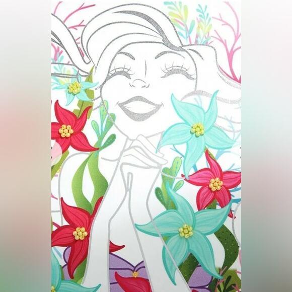 NWT Danielle Nicole x Disney mermaid satchel handbag - Picture 2 of 2